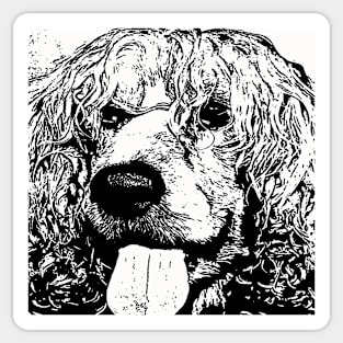 Dog Face #2a Sticker